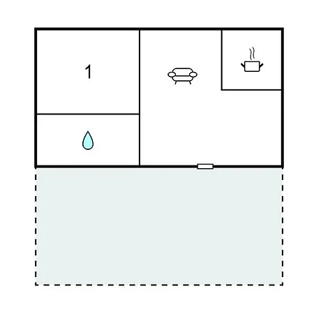 1 Bedroom Gorgeous In *